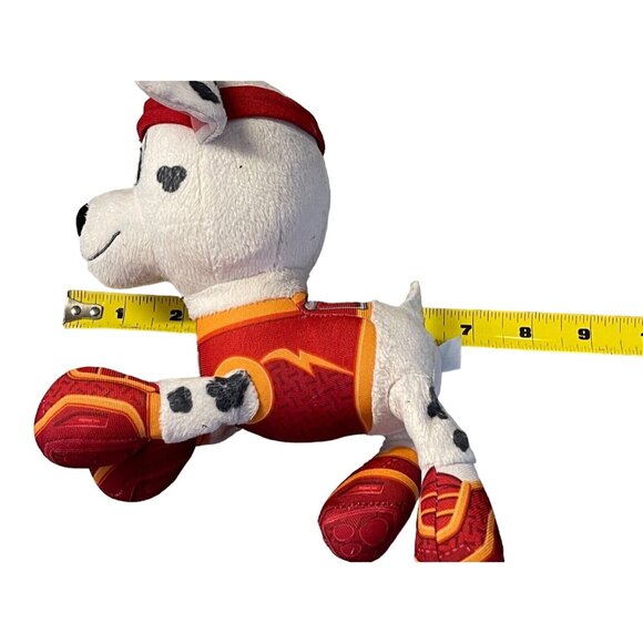 Paw Patrol plush Marshall Dalmatian Fire dog 7" Stuffed Animal Puppy Sewn Eyes - Picture 6 of 6